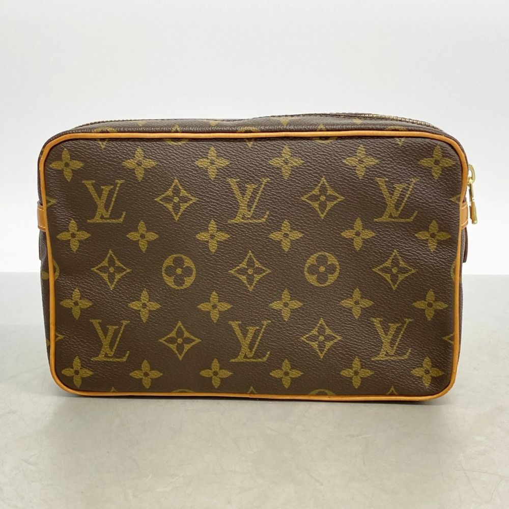 LOUIS VUITTON Brown Monogram Clutch Bag - Picture 9 of 9